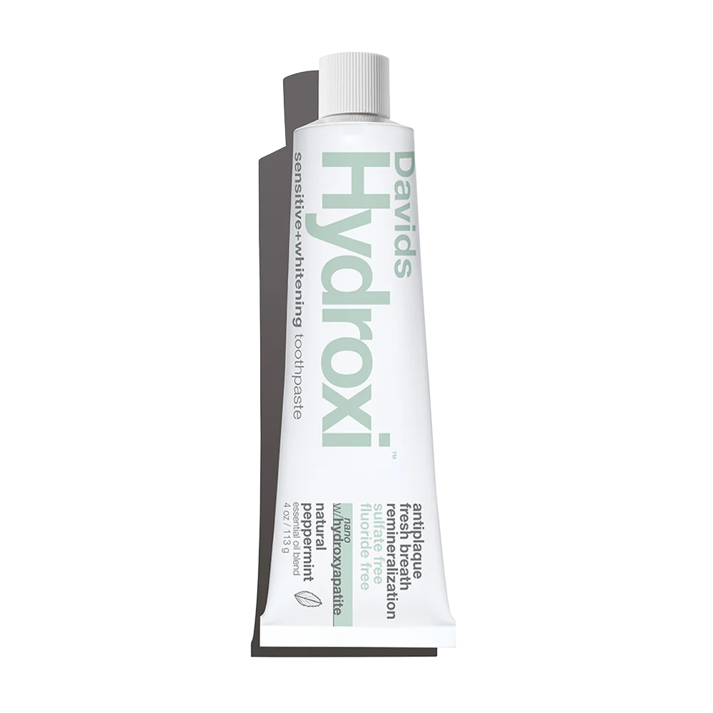 Davids Hydroxi™ sensitive+whitening nano hydroxyapatite premium toothpaste - peppermint