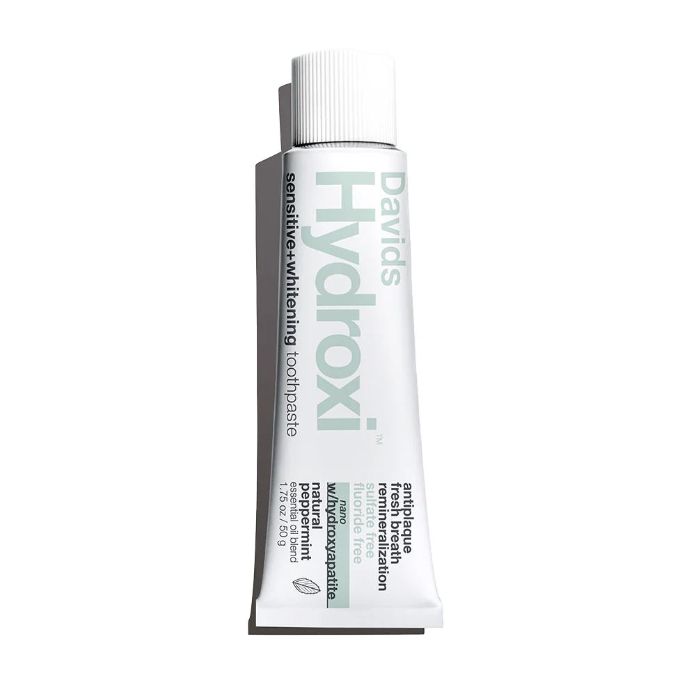 Davids Hydroxi™ sensitive+whitening nano hydroxyapatite premium toothpaste - peppermint