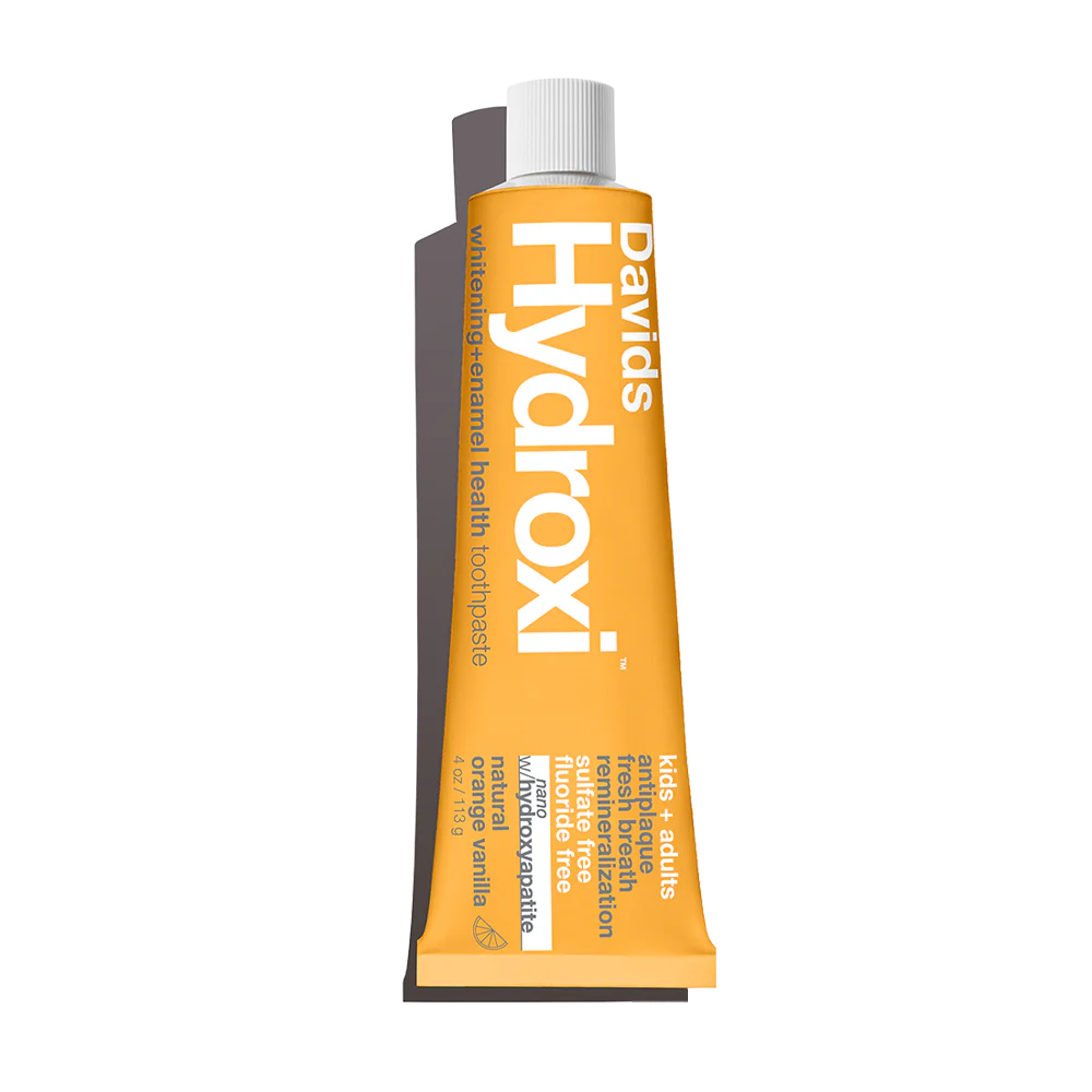 Davids Hydroxi™ kids + adults nano hydroxyapatite premium toothpaste orange vanilla - 113g