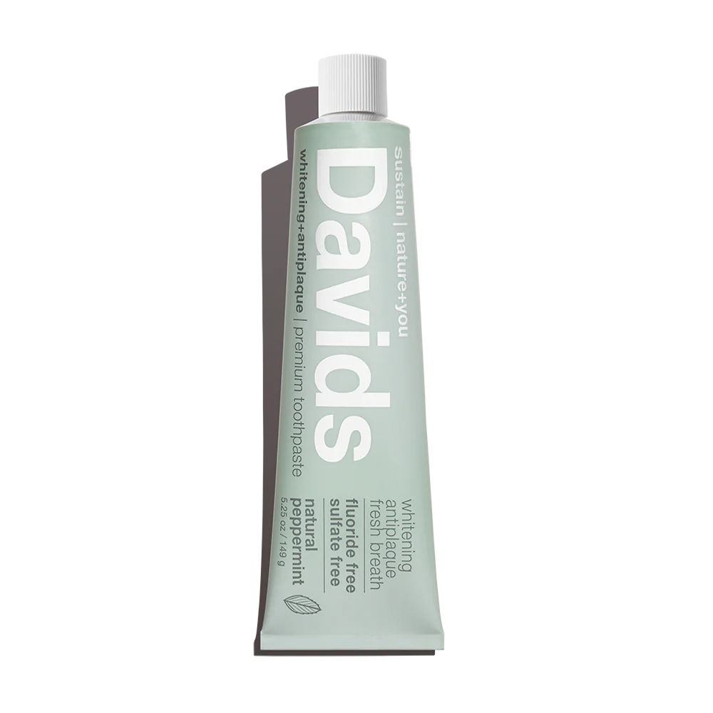 Davids premium toothpaste peppermint - 149g