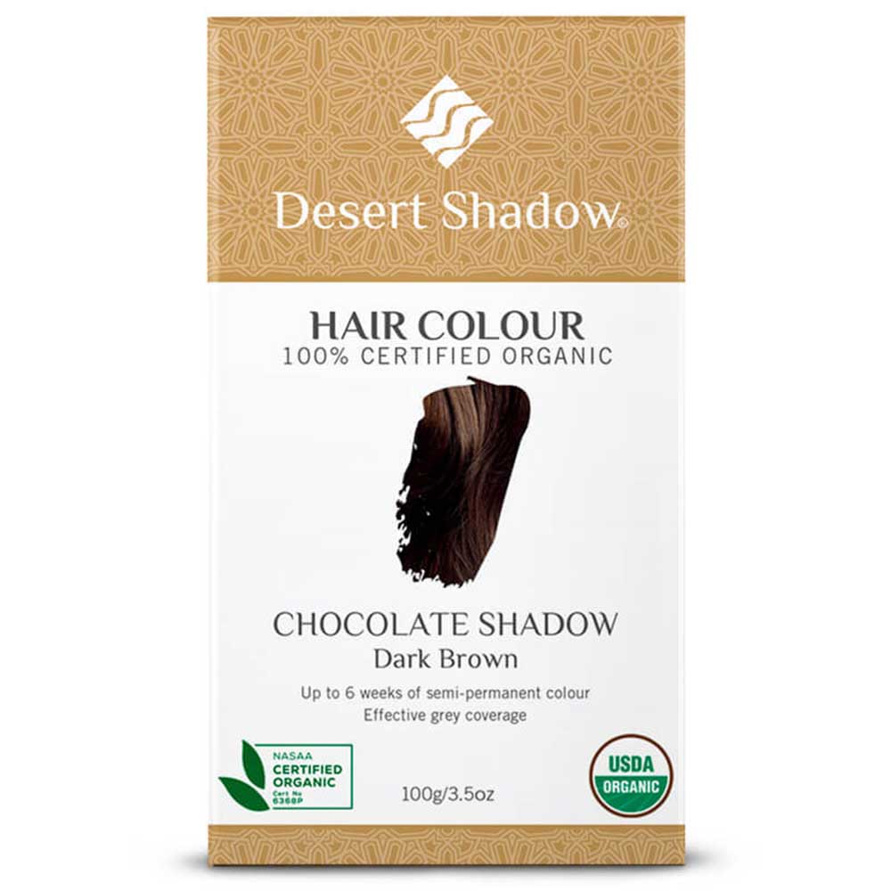 Desert Shadow Organic Hair Dye Chocolate Shadow - 100g