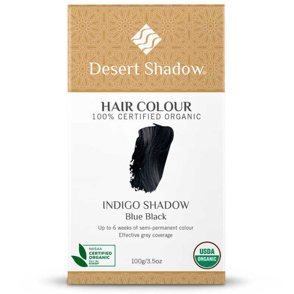 Desert Shadow Organic Hair Dye Indigo Shadow - 100g