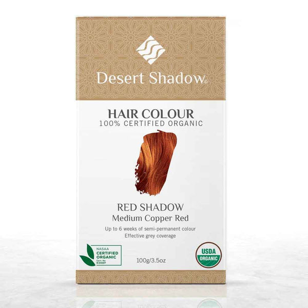 Desert Shadow Organic Hair Dye Red Shadow - 100g