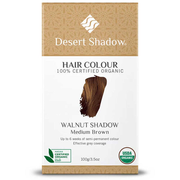 Desert Shadow Organic Hair Dye Walnut Shadow - 100g