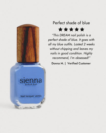 Sienna Nail Polish Dream - Light Periwinkle Blue - 10ml