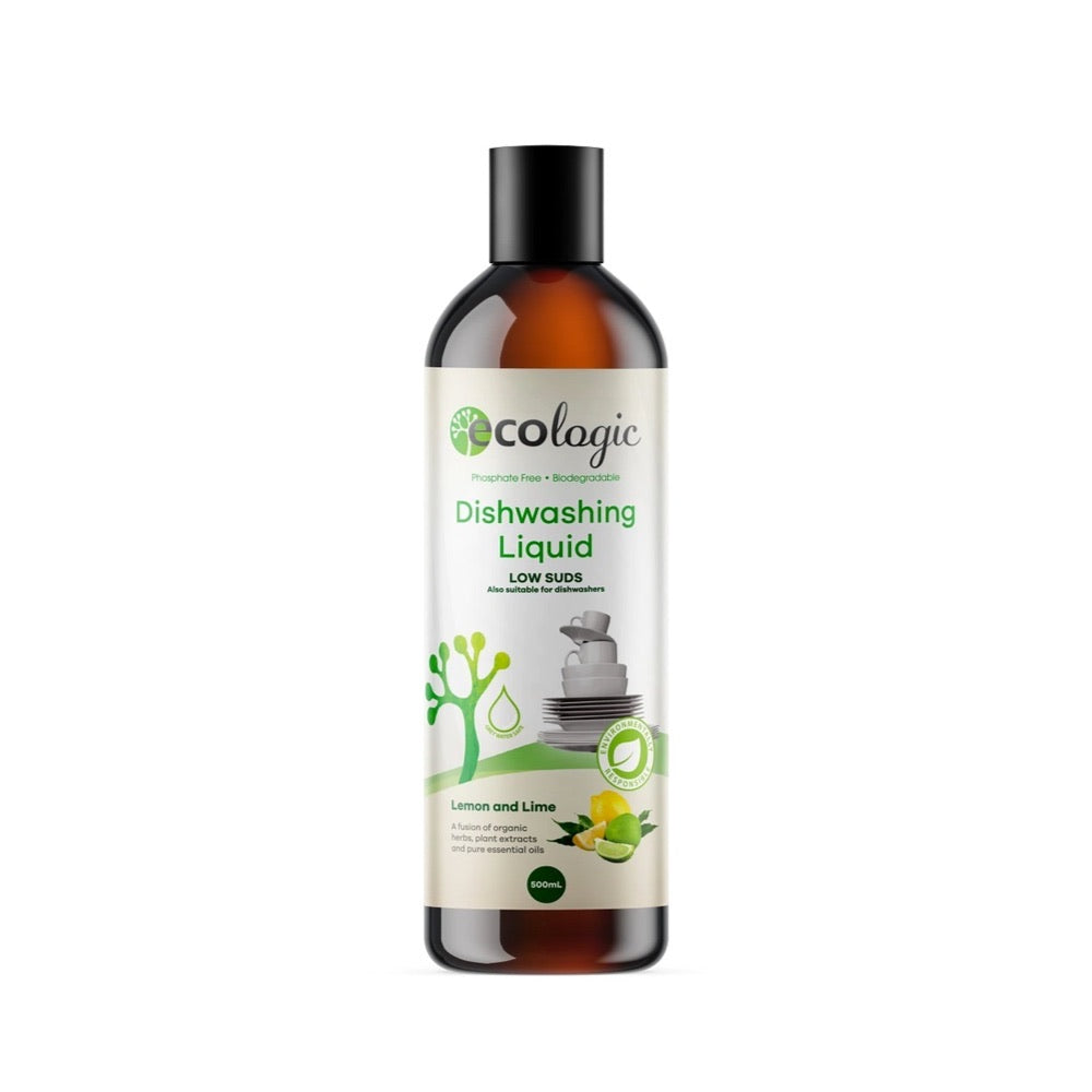 ECOLOGIC Dishwash Liquid Lemon & Lime 500ml - L'Organic