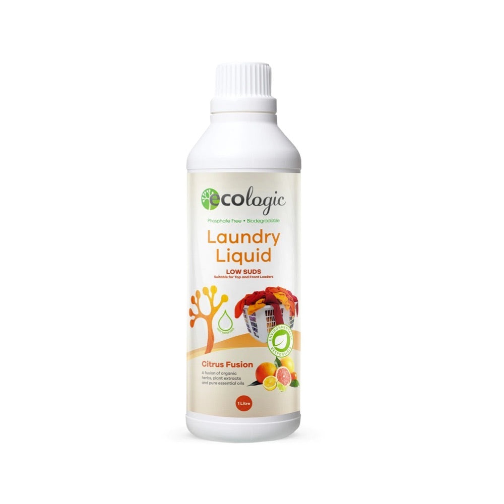 ECOLOGIC Laundry Liquid Citrus Fusion - 1L - L'Organic
