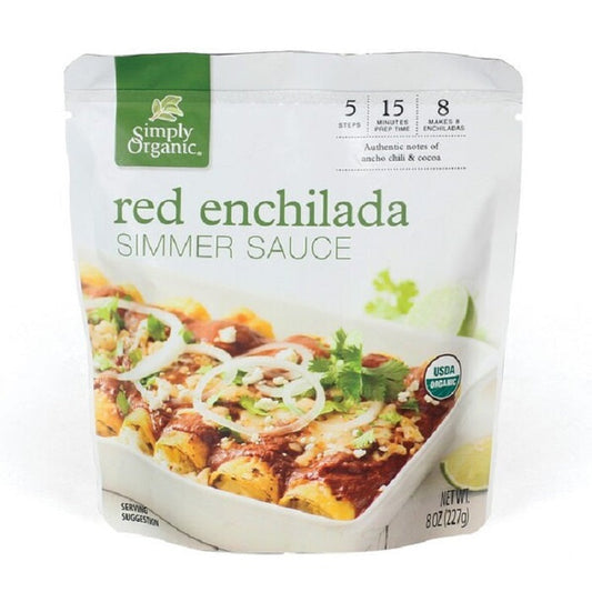 Simply Organic Red Enchilada Simmer Sauce - 227g