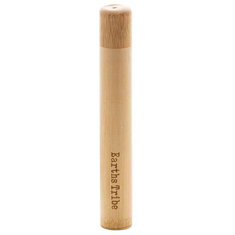 Earths Tribe Bamboo Toothbrush Case