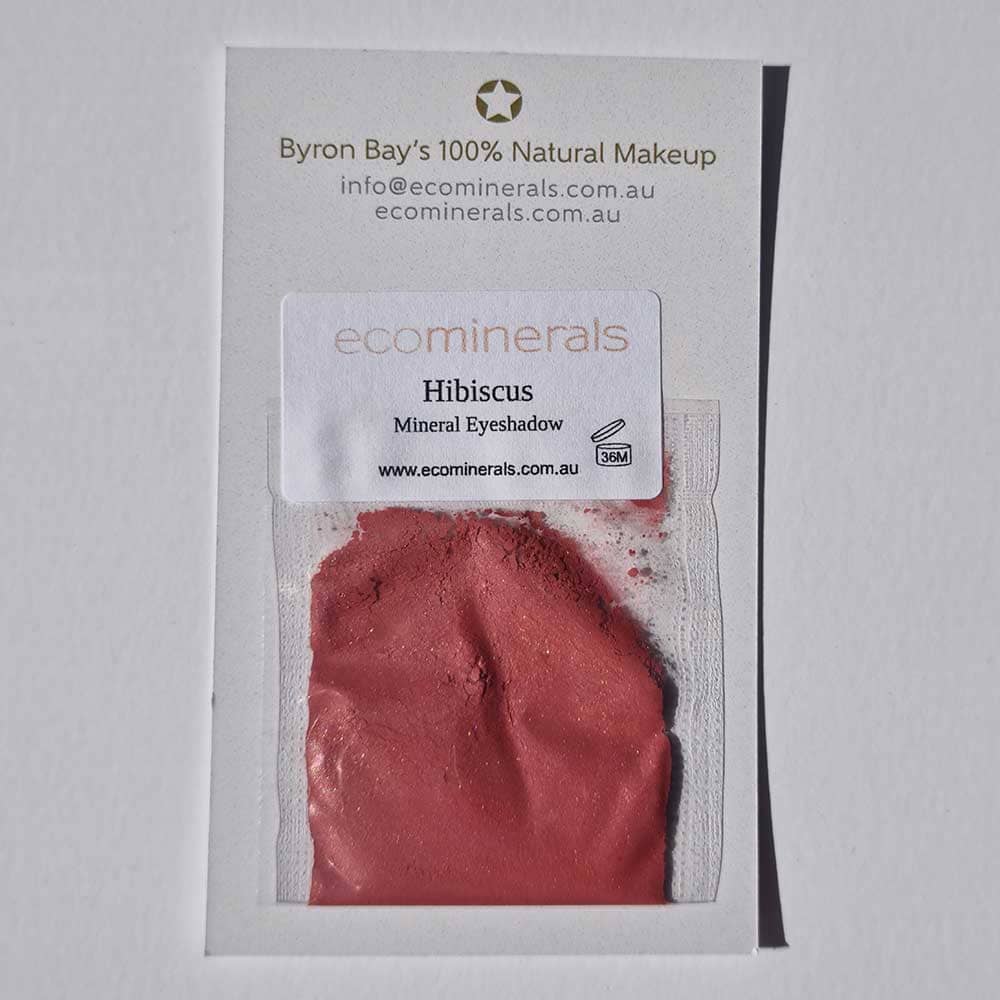 Eco Minerals Eyeshadow Sample - Hibiscus