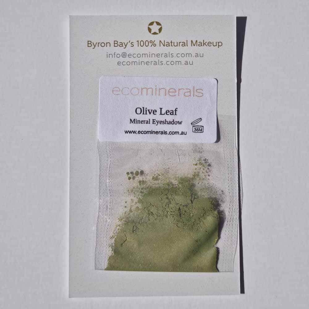 Eco Minerals Eyeshadow Sample - Olive Leaf