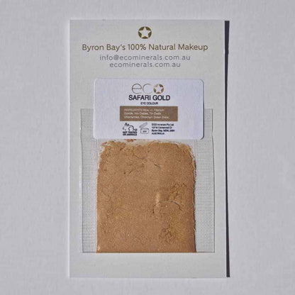 Eco Minerals Eyeshadow Sample - Safari Gold