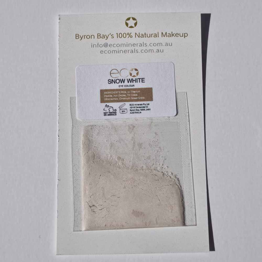 Eco Minerals Eyeshadow Sample - Snow White