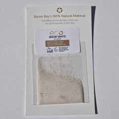 Eco Minerals Eyeshadow Sample - Snow White