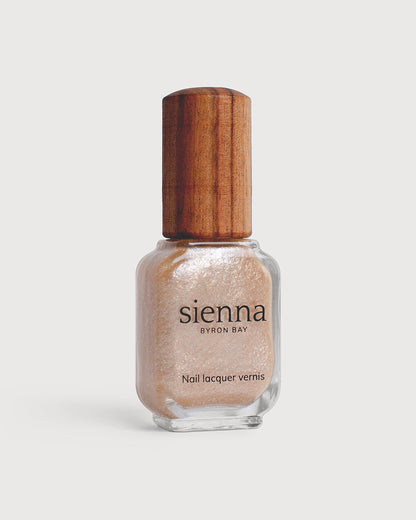 Sienna Nail Polish Embrace - Grapefruit Granita Crystal - 10ml