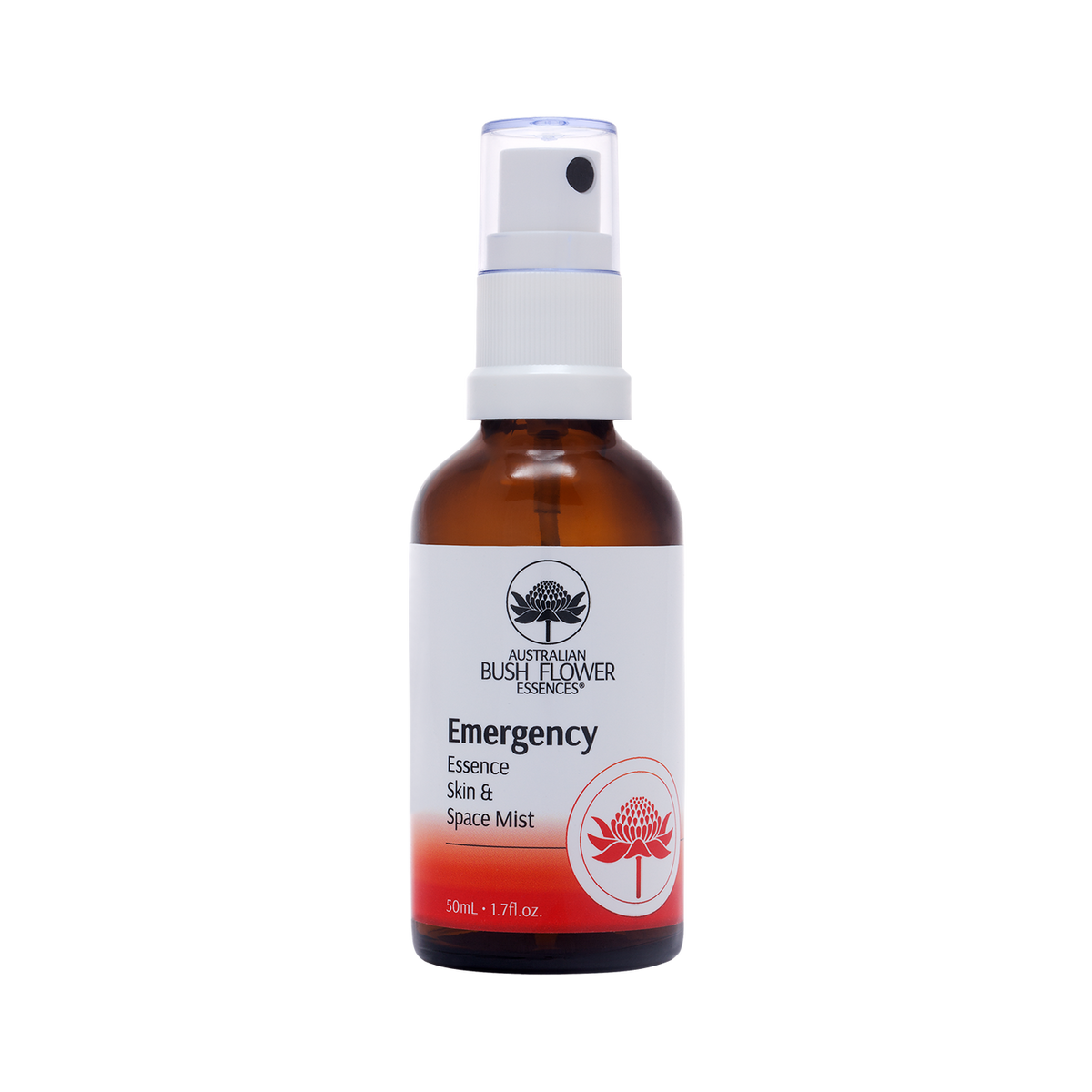 Australian Bush Flower Essences Organic Space Mist - Emergency - 50ml