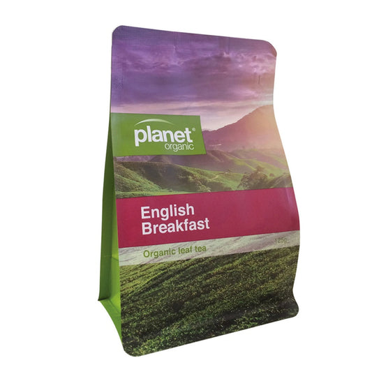 PLANET ORGANIC English Breakfast Herbal Loose Leaf Tea 125g