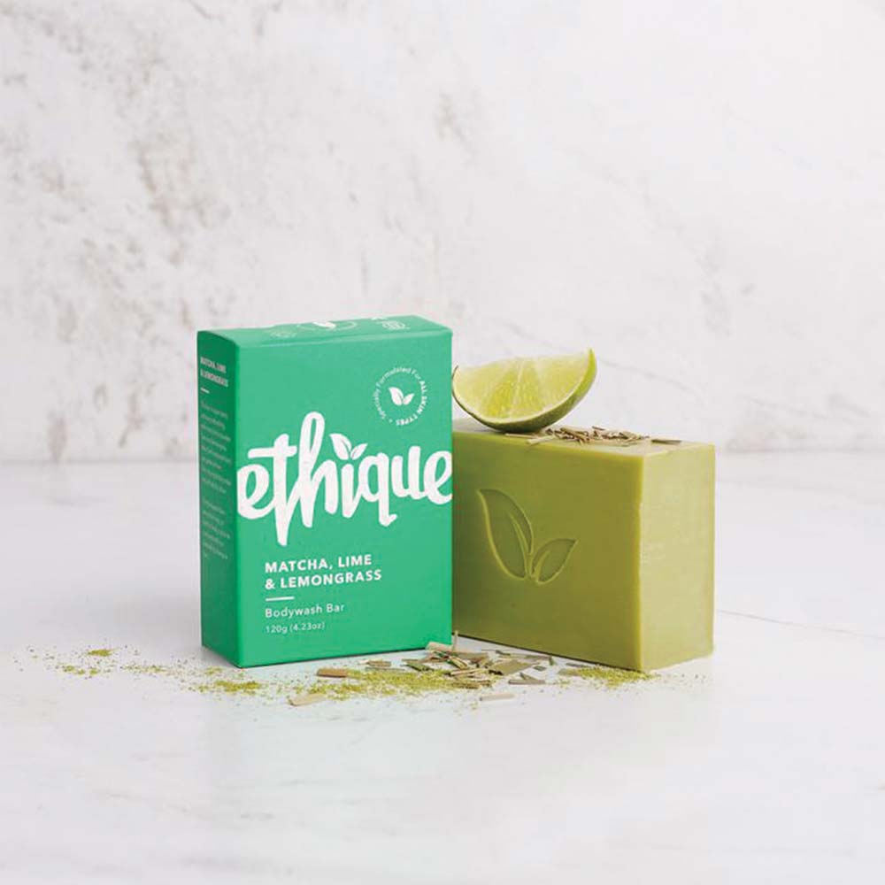 Ethique Bodywash Bar - Matcha, Lime & Lemongrass - 120g