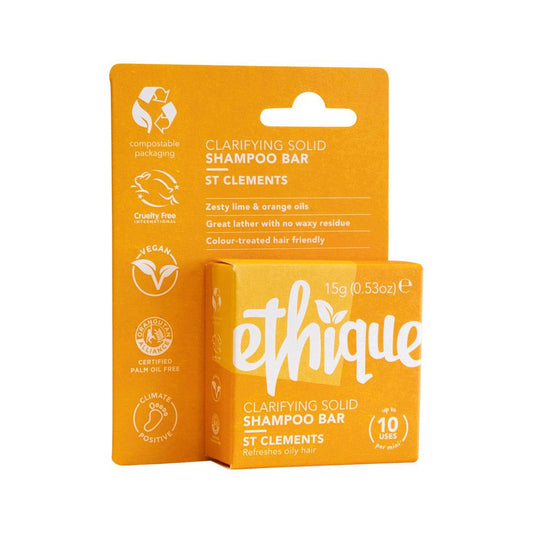 Ethique Shampoo Bar St Clements - Oily Hair - 15g - L'Organic