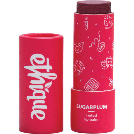 Ethique Tinted Lip Balm Sugarplum - 9g