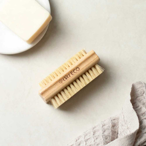 Ever Eco Bamboo Nail Brush With Sisal Bristles - 1 Pack