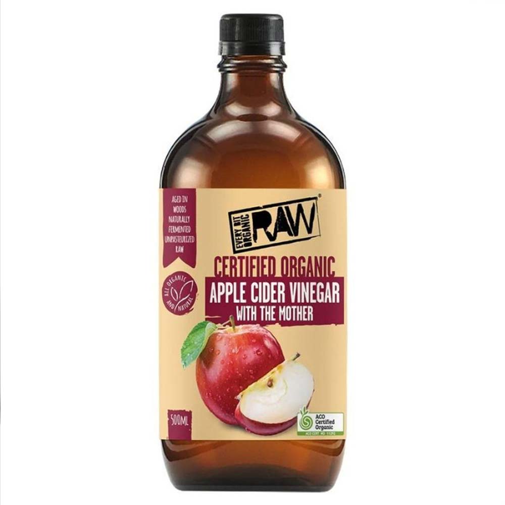 Every Bit Organic Raw Apple Cider Vinegar With The Mother - 500ml