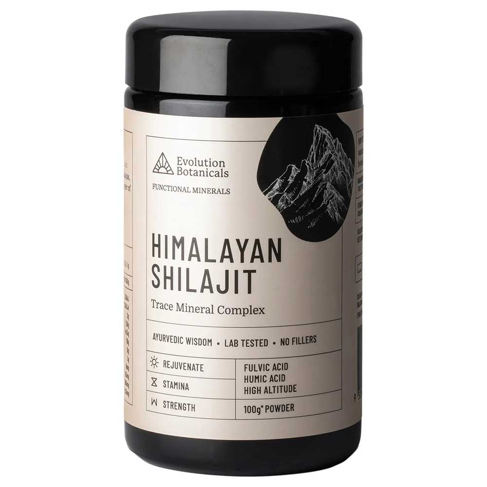 Evolution Botanicals Organic-Himalayan Shilajit Powder