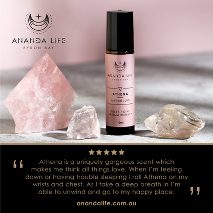 Ananda Life Aromatherapy Perfume Roller Oil - ATHENA - 10ml