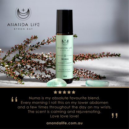 Ananda Life Aromatherapy Perfume Roller Oil - NUMA - 10ml