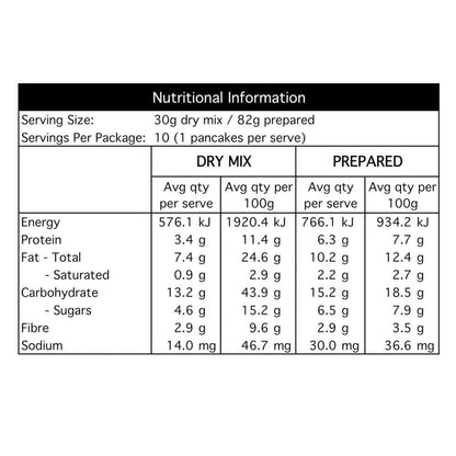 Food to Nourish Paleo Fluffy Pancake Mix - 300g