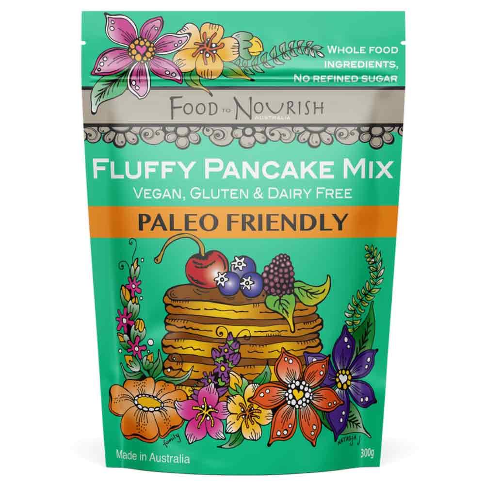 Food to Nourish Paleo Fluffy Pancake Mix - 300g