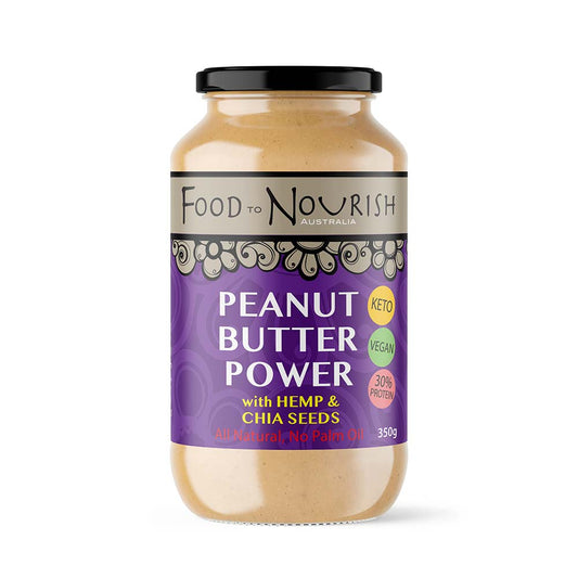 Food to Nourish Peanut Butter Power 350g - L'Organic