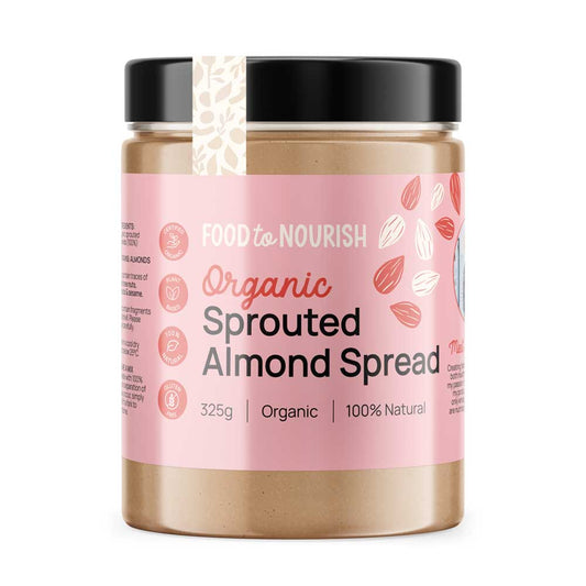 Food to Nourish Sprouted Almond Spread - 325g - L'Organic