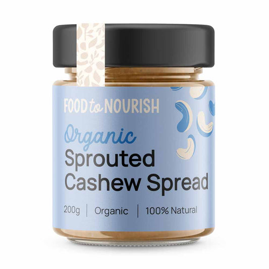 Food to Nourish Sprouted Cashew Spread - 200g - L'Organic