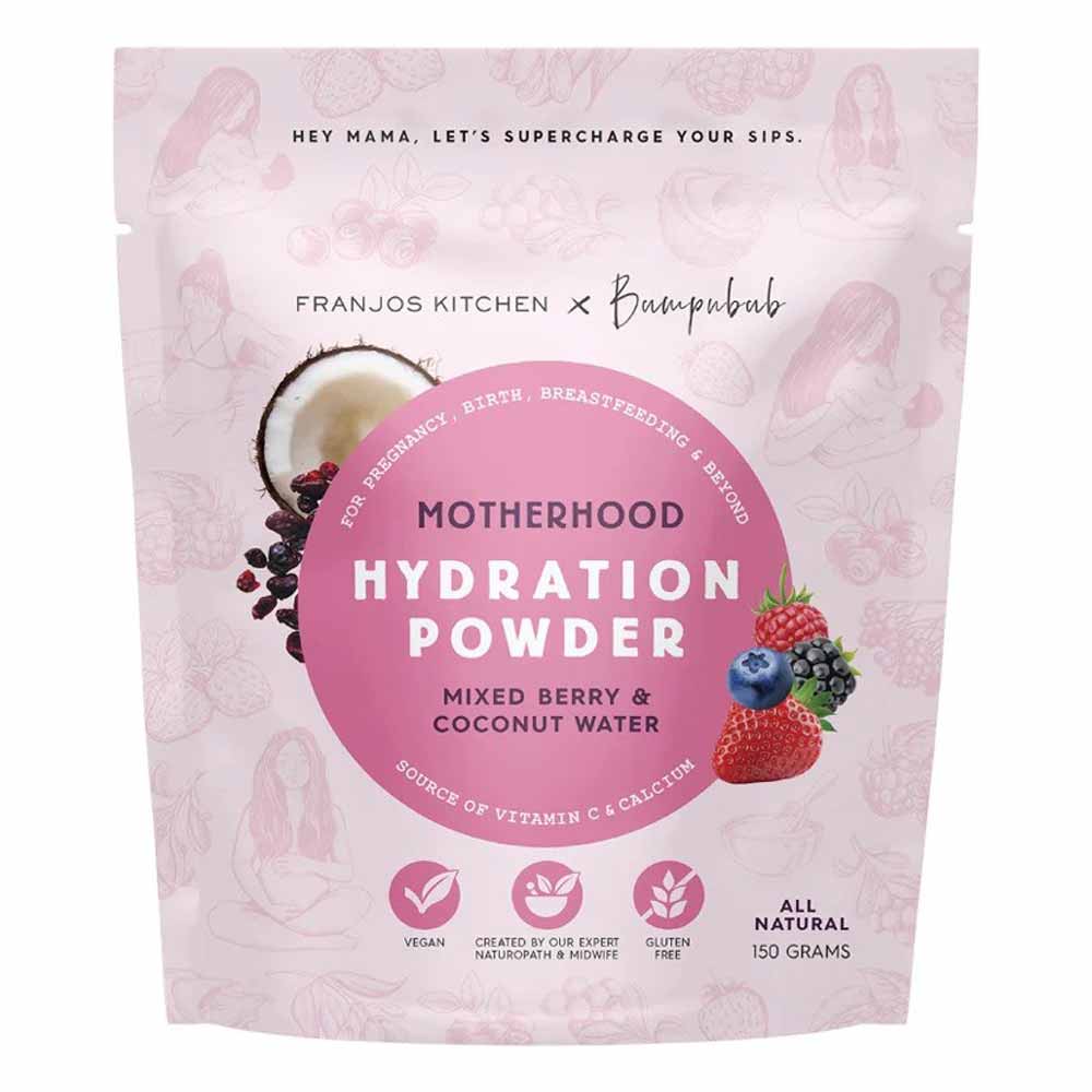 Franjo's Kitchen Motherhood Hydration Powder Mixed Berry & Coconut Water - 150g