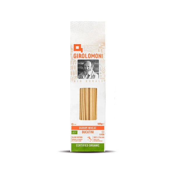 GIROLOMONI Organic Durum Wheat Semolina Bucatini - 500g - L'Organic