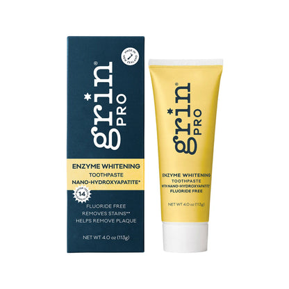 GRIN Pro Toothpaste Enzyme Whitening Nano-Hydroxyapatite - 113g - L'Organic