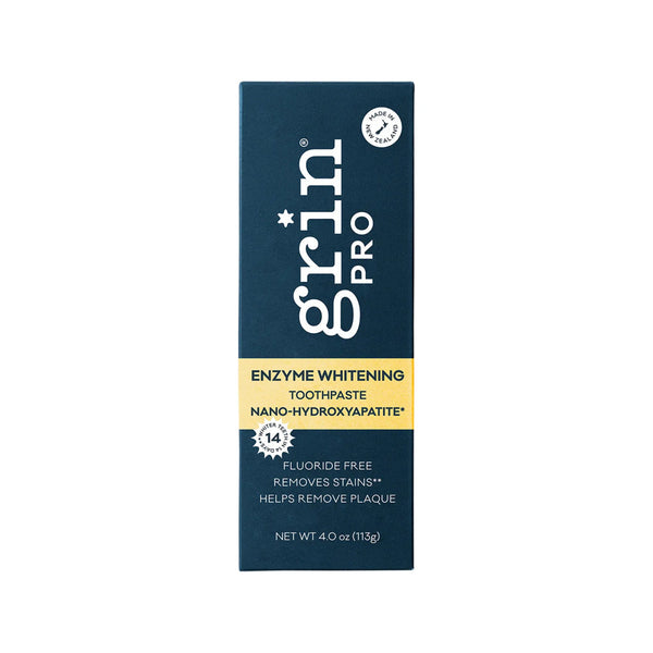 GRIN Pro Toothpaste Enzyme Whitening Nano-Hydroxyapatite - 113g - L'Organic