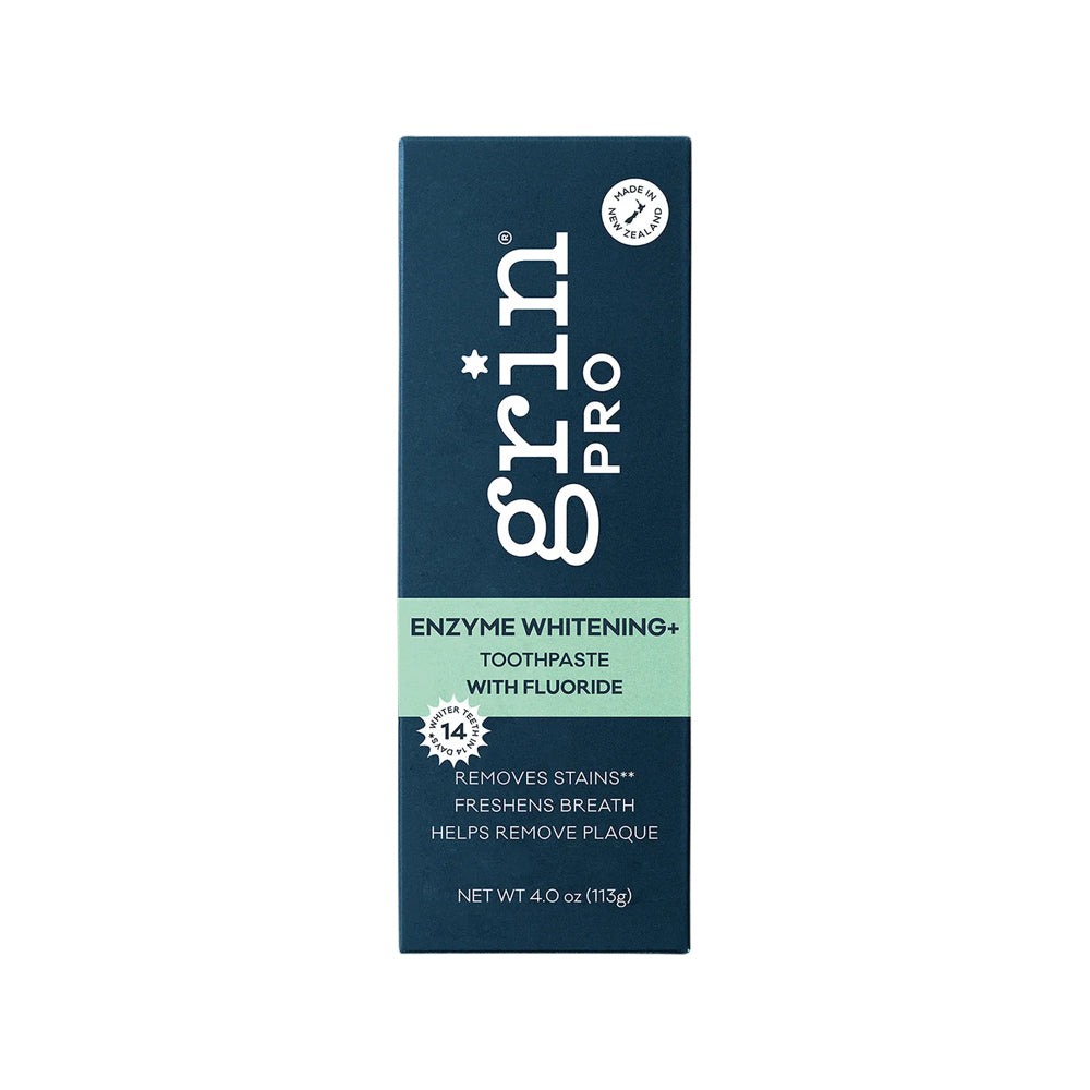 GRIN Pro Toothpaste Enzyme Whitening with Fluoride - 113g - L'Organic