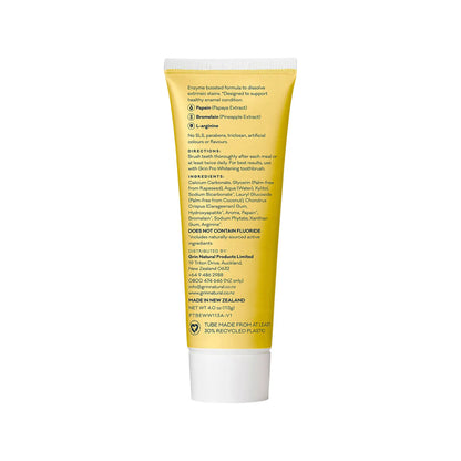 GRIN Pro Toothpaste Enzyme Whitening Nano-Hydroxyapatite - 113g - L'Organic