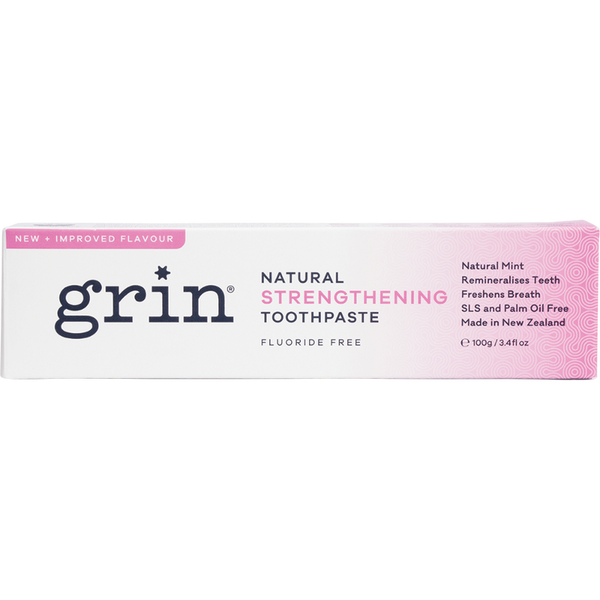 GRIN Natural Toothpaste Strengthening - 100g - L'Organic