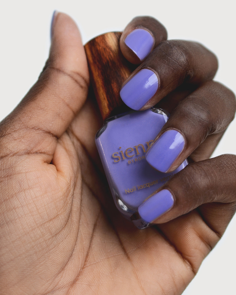 Sienna Nail Polish Gentle - Midtone Blue Lilac - 10ml