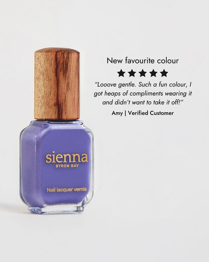 Sienna Nail Polish Gentle - Midtone Blue Lilac - 10ml