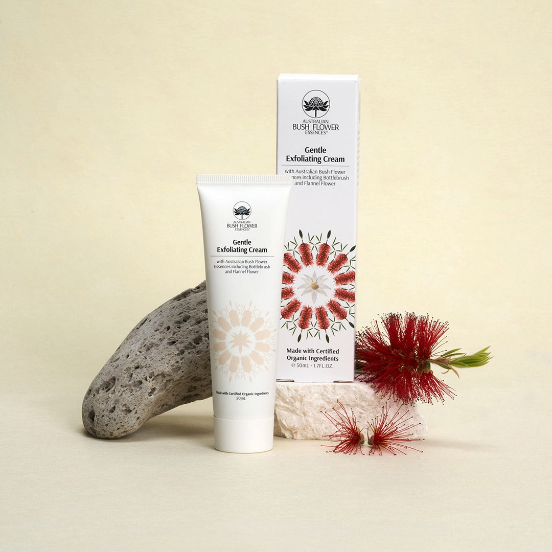 Australian Bush Flower Essences Exfoliating Cream - Gentle - 50ml