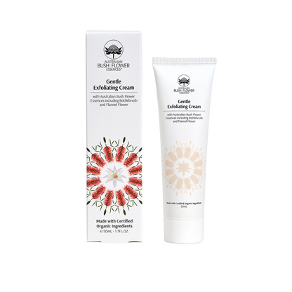 Australian Bush Flower Essences Exfoliating Cream - Gentle - 50ml