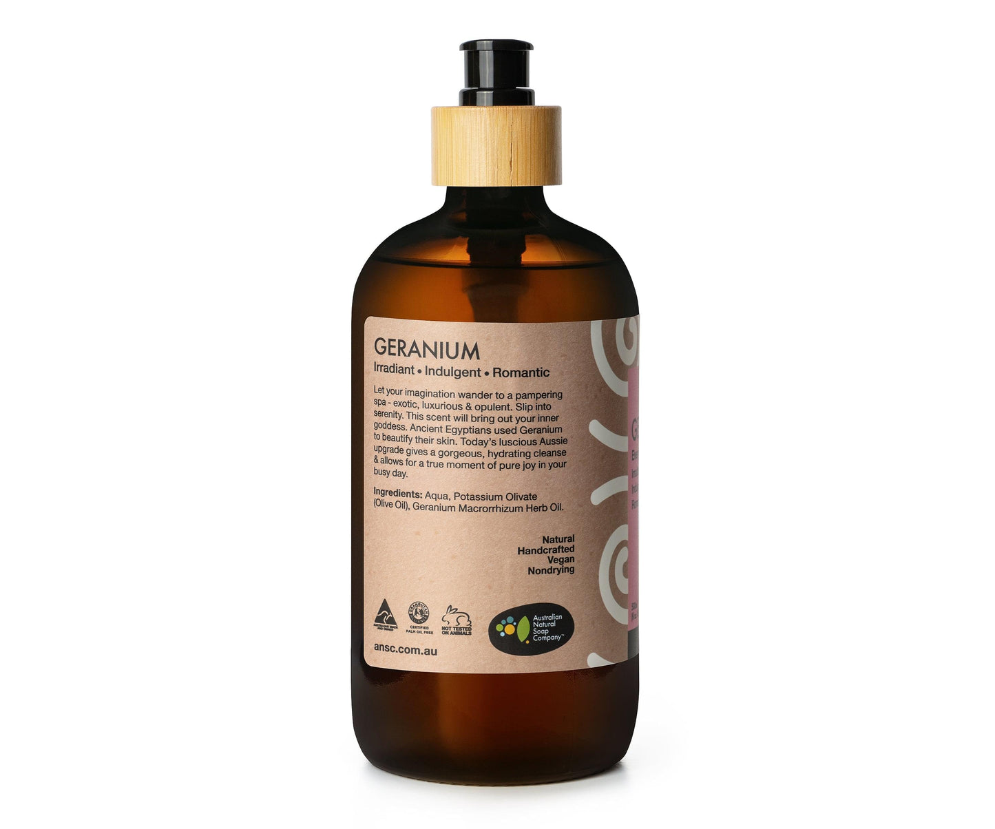 Geranium Hand & Body Wash - L'Organic