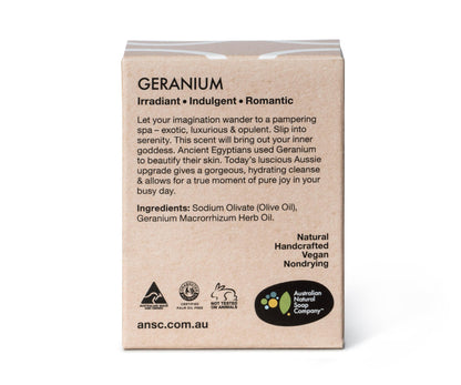 Geranium Soap - L'Organic