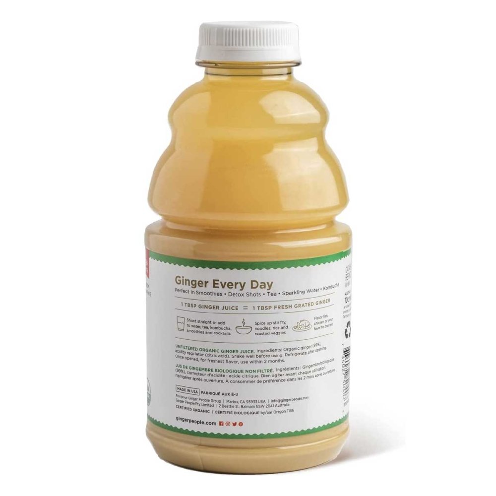 The Ginger People Organic Ginger Juice - 946ml - L'Organic