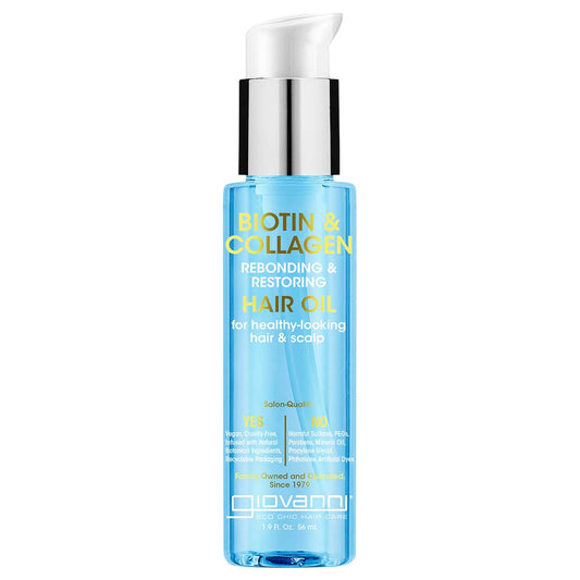 Giovanni Biotin & Collagen Rebond & Restore Hair Oil - 56ml