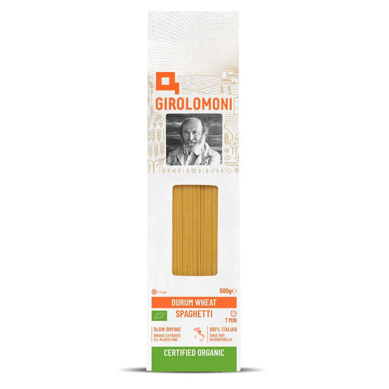 Girolomoni Organic Durum Wheat Semolina Spaghetti - 500g - L'Organic